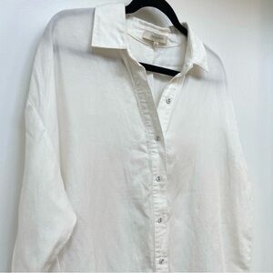 Favorite Daughter Linen Button Down Shirt